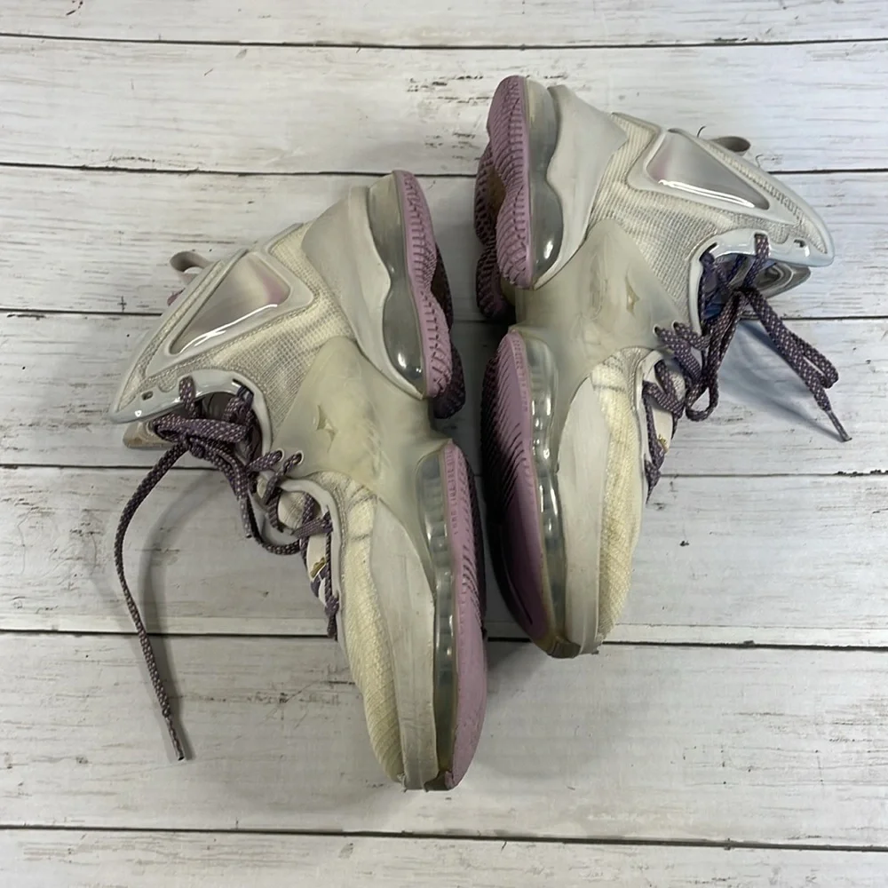 Nike LeBron James XIX 19 Phantom White Canyon Purple